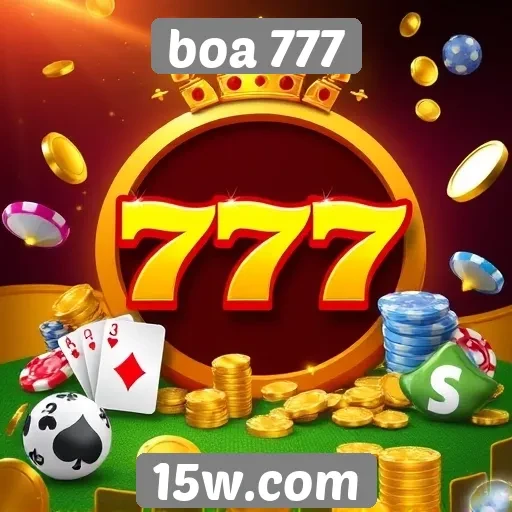 boa 777 oferece promoções de cassino online