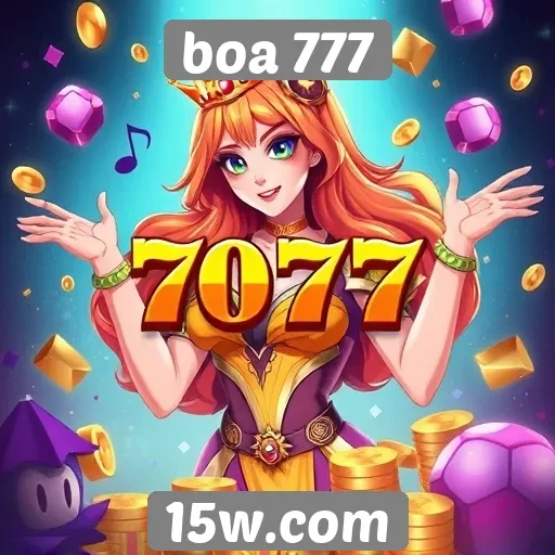 Opcões de jogos e diversidade na boa 777