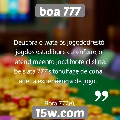 Opiniões de jogadores sobre o atendimento ao cliente no boa 777