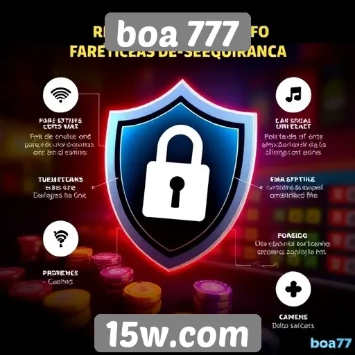 boas práticas de segurança no site boa 777